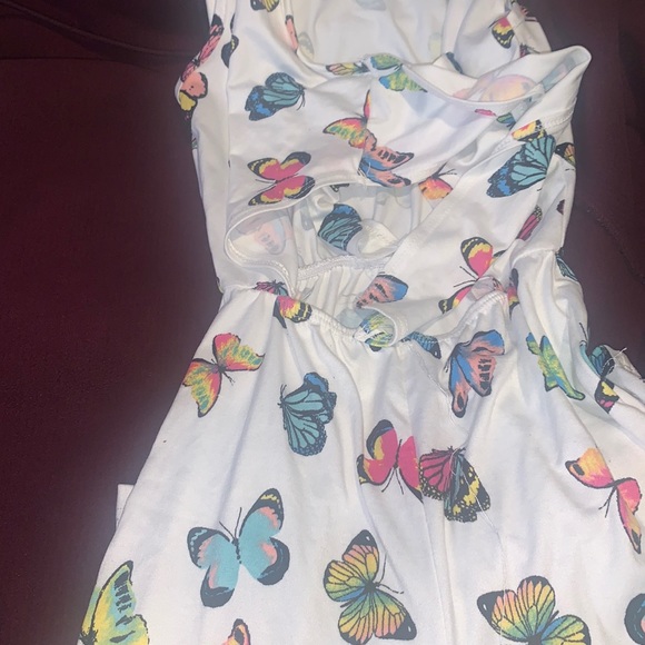 Butterfly romper pants with tye up in front - Picture 1 of 1